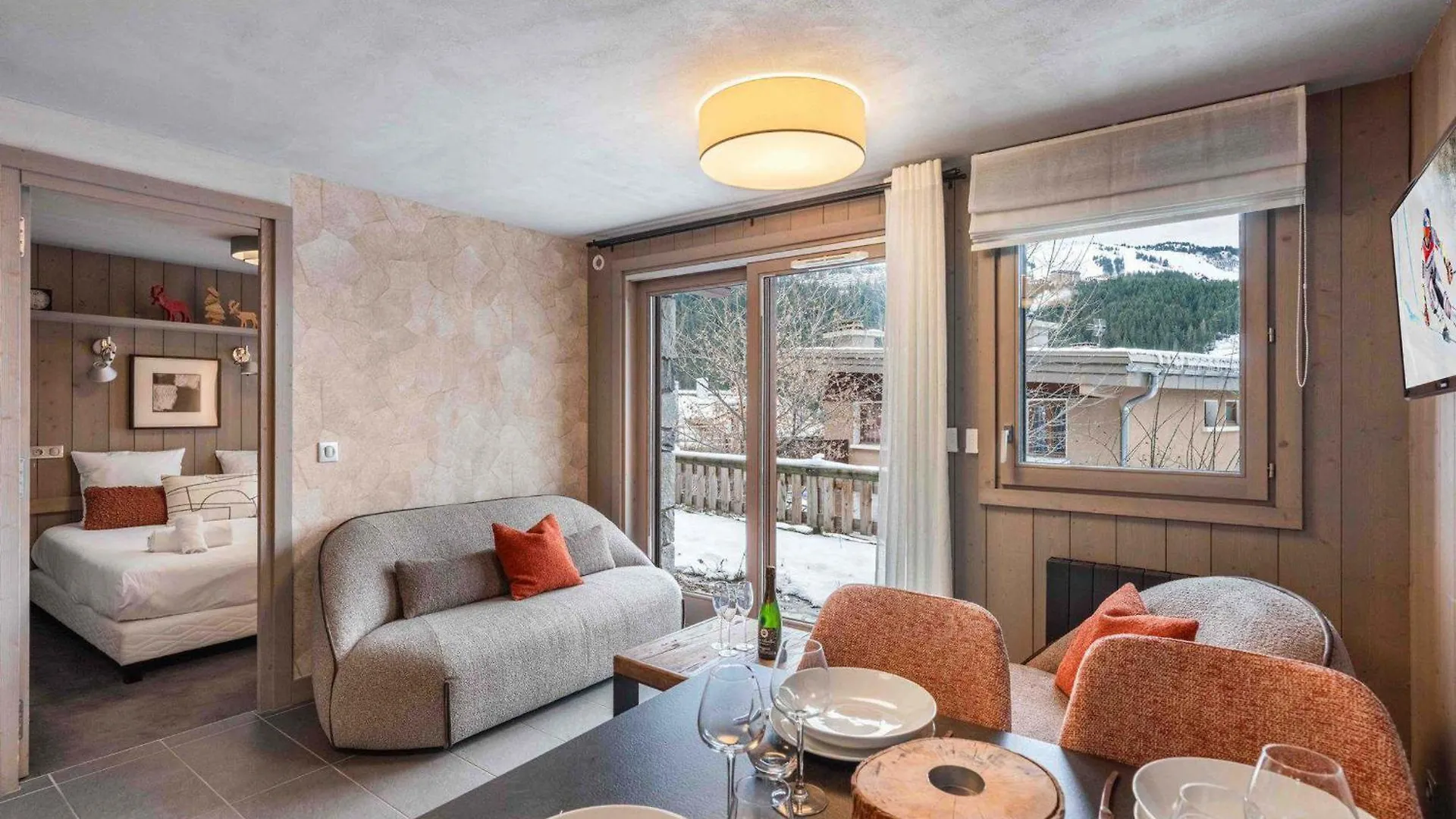 Apartmán Appartement Hereford : Cosy Et Design, 4 Pers, 2 Ch, Proche Remontees, Courchevel Moriond - Fr-1-563-50